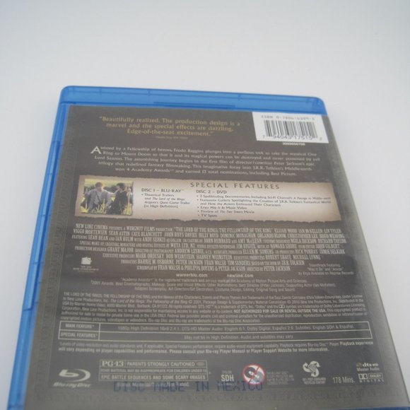 The Lord of the Rings: The Fellowship of the Ring (Blu-Ray) (New Line Cinema) - Picture 3 of 5